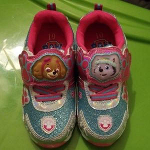 Toddlers Paw Patrol light up sneakers